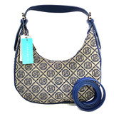 Chrisbella Navy Blue Bag With Blue Strap