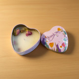 Thank You Candle Pink