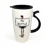 Personal Ceramic Mug With Lid For Her