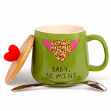 Baby Be Mine Green Mug