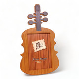 Personalized Wooden Guitar Photo Frame
