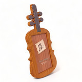 Personalized Wooden Guitar Photo Frame