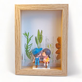 Wooden Photo Frame with Personalized Photo