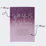 Valentine's Personalized Greeting Card