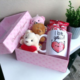 Teddy Keyrings, Ceramic Mug & Kitkat Chocolates