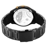 Titan Black Dial Stainless Steel Watch For Men - 10009KM02