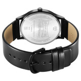Sonata Black Dial Analog Watch For Him -77105NL08