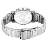 Sonata Classic Quartz Analog Green Dial Stainless Steel Watch For Men -7987SM10