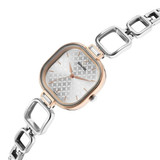 Sonata Wedding Quartz Analog Silver Dial Metal Strap Women's Watch -8186KM02