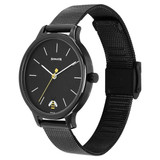 Sonata Black Dial Analog Watch For Her -87050NM03
