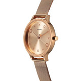 Sonata Rose Gold Dial Analog Women's Watch -87050WM01