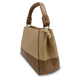 Chrisbella Ladies Bag With Mini Wallet- Khaki