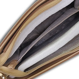 Chrisbella Ladies Bag With Mini Wallet- Khaki