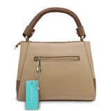 Chrisbella Ladies Bag With Mini Wallet- Khaki