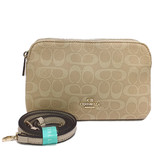 Chrisbella Bag With Shoulder Strap-Beige