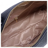 Chrisbella Black Handbag With Shoulder Strap For Her