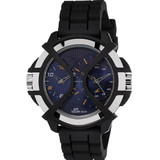 Fastrack Stainless Steel Case Blue Dial Analog Watch for Men (38016PP01)