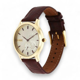 Titan men's watch with leather strap - 1825YL07