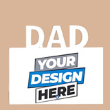 "DAD" Designed Personalized Photo Frame