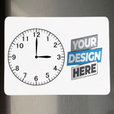 Personalized Rectangular Wall Hanging Clock