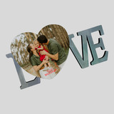 Enduring Love Customized Heart Frame