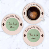 Round Shape Tea Coaster