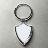 Personalize Shield Shape Metal Keyring