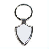 Personalize Shield Shape Metal Keyring