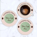 Elevate Your Design Tea Coaster- Set of 3pcs