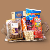 Traditional Food Hampers in a Basket