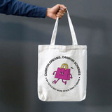 Stylish Tote Bag with Exquisite Printed Design ( Medium )