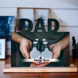 Dad's Design Personalized Photo Board with Your Picture