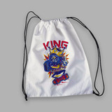 KING Designed Drawstring Bag