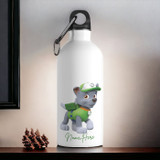 Paw Patrol Rocky Themed Customized Water Bottle