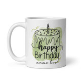 Personalised Happy Birthday Printed Mug