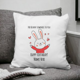 Cute Customized Birthday Cushion