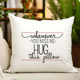 Romantic White Cushion Elegance