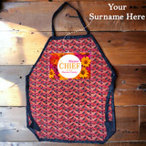 Master Chef Signature Surname Print Apron