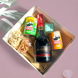 Sip & Snack Delight Beverage and Treats Hamper