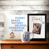 Combo of Customizable Father's Day Gifts