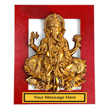 Personalized Lord Ganesh Statue With Your Own Message