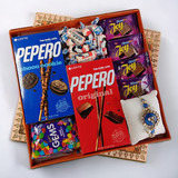 Chocolates Treat Box With Rakhi