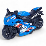 Blue Racing Bike For Kids