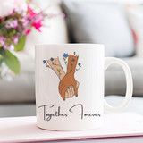 Forever Linked Together Forever Print Mug