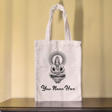 Shiva Designed Tote Bag With Your Name Printed - Small Size