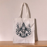 Shiva Ji Designed Tote Bag (Medium)