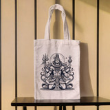 Divine Lord Shiva Printed Tote Bag (Small)