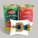 Mithai and Rakhi for Raksha Bandhan