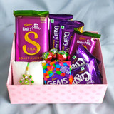Chocolates Combo Gift with Rakhi for Brother