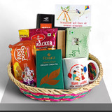 Savory Delight Gift Basket with Mug